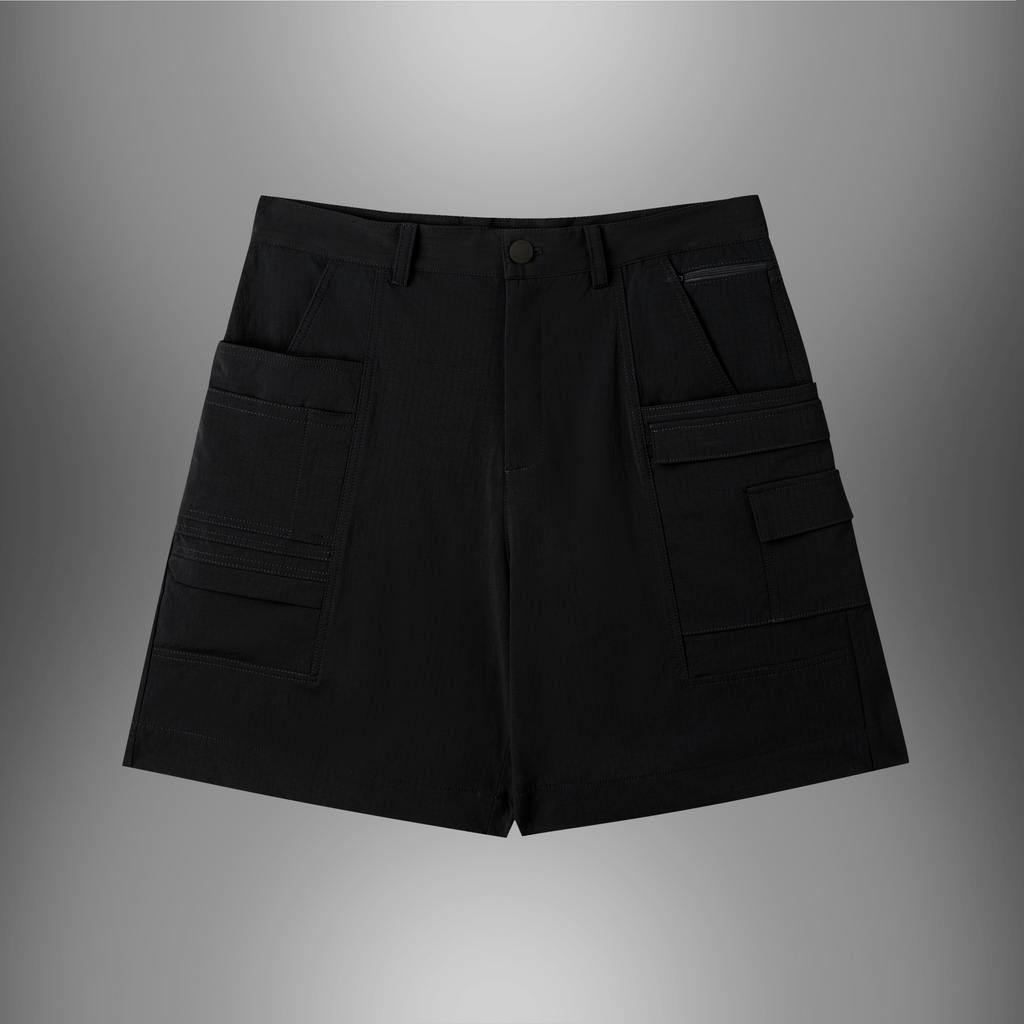 RIPSTOP RAVE PANTS (BLACK)