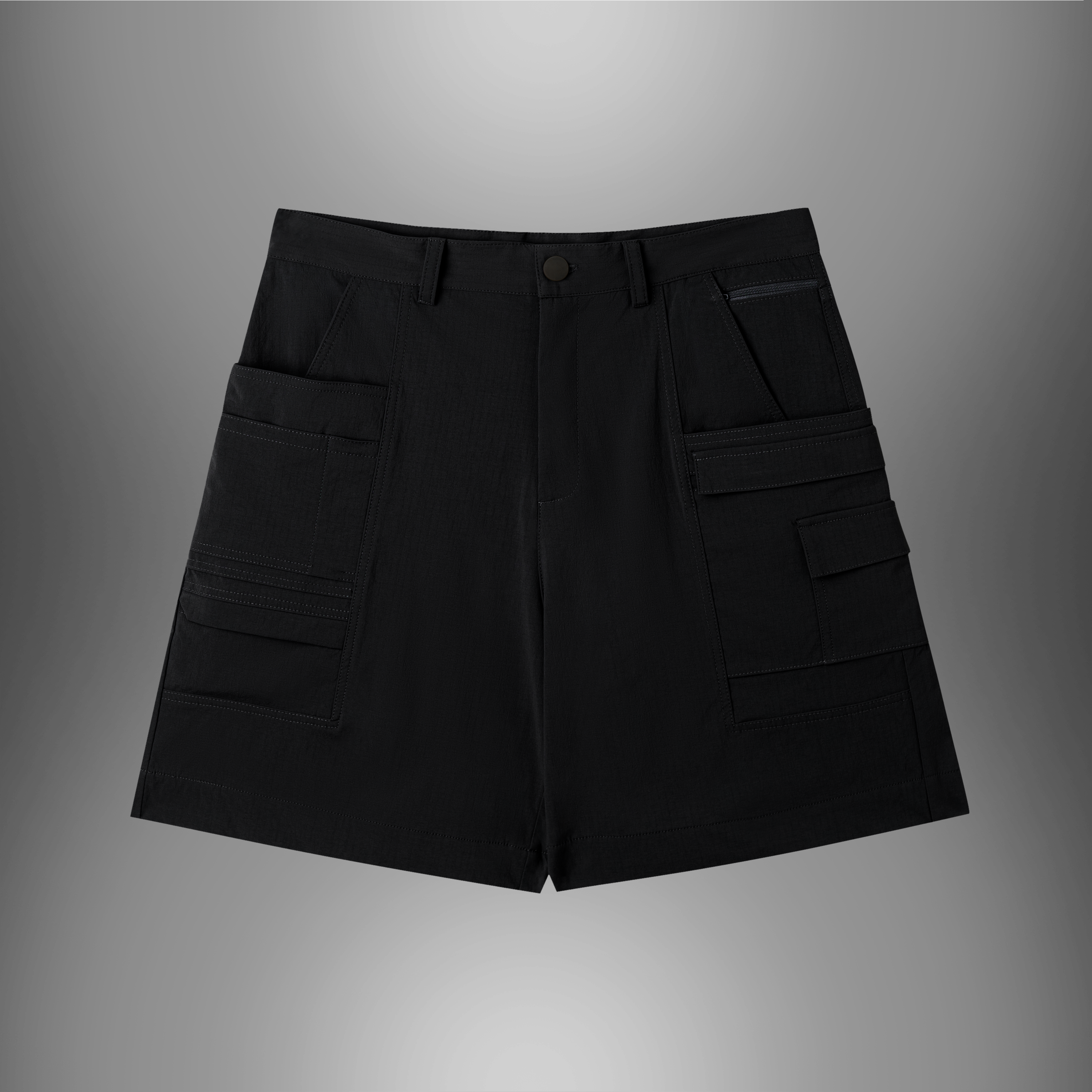 RIPSTOP RAVE PANTS (BLACK)