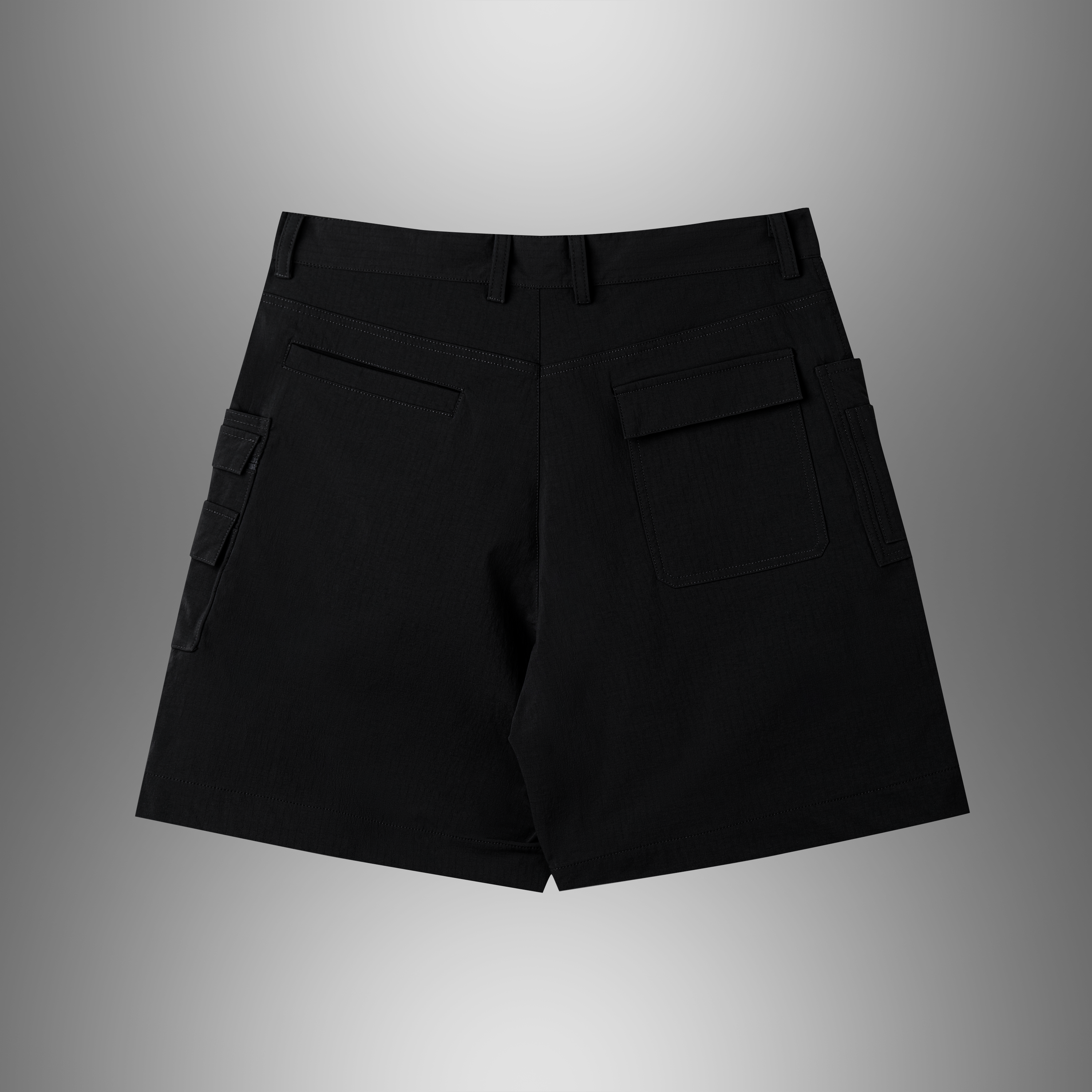 RIPSTOP RAVE PANTS (BLACK)