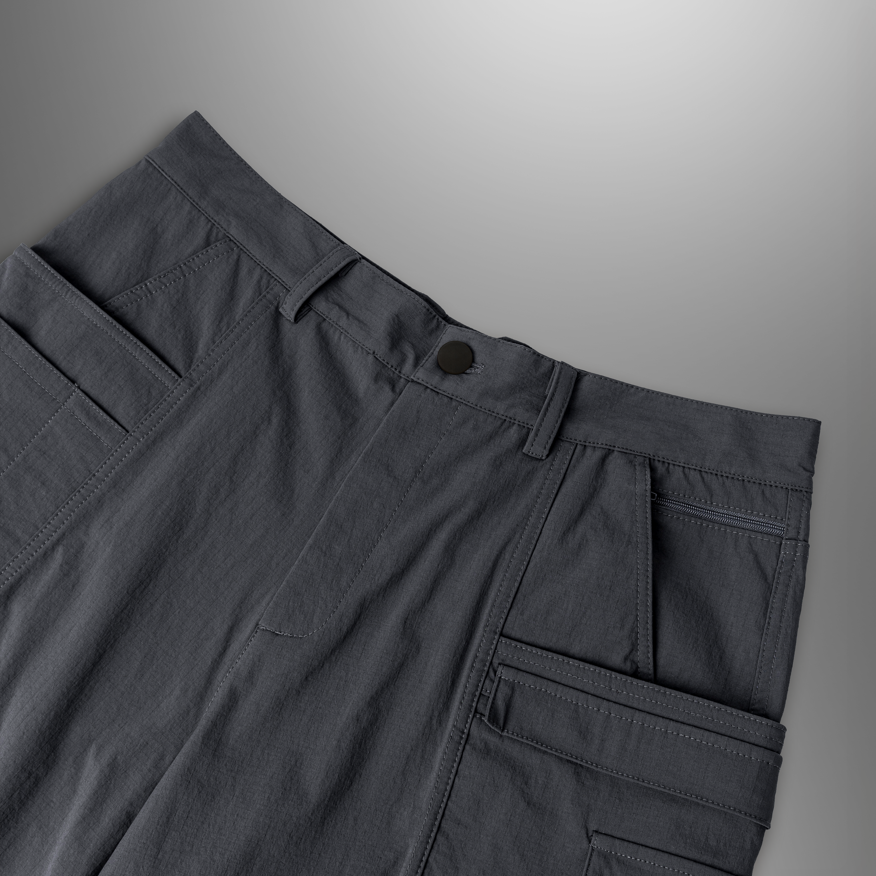 RIPSTOP RAVE PANTS (GREY)