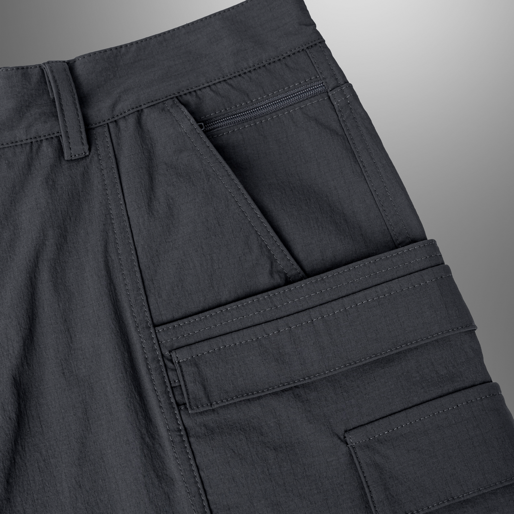 RIPSTOP RAVE PANTS (GREY)